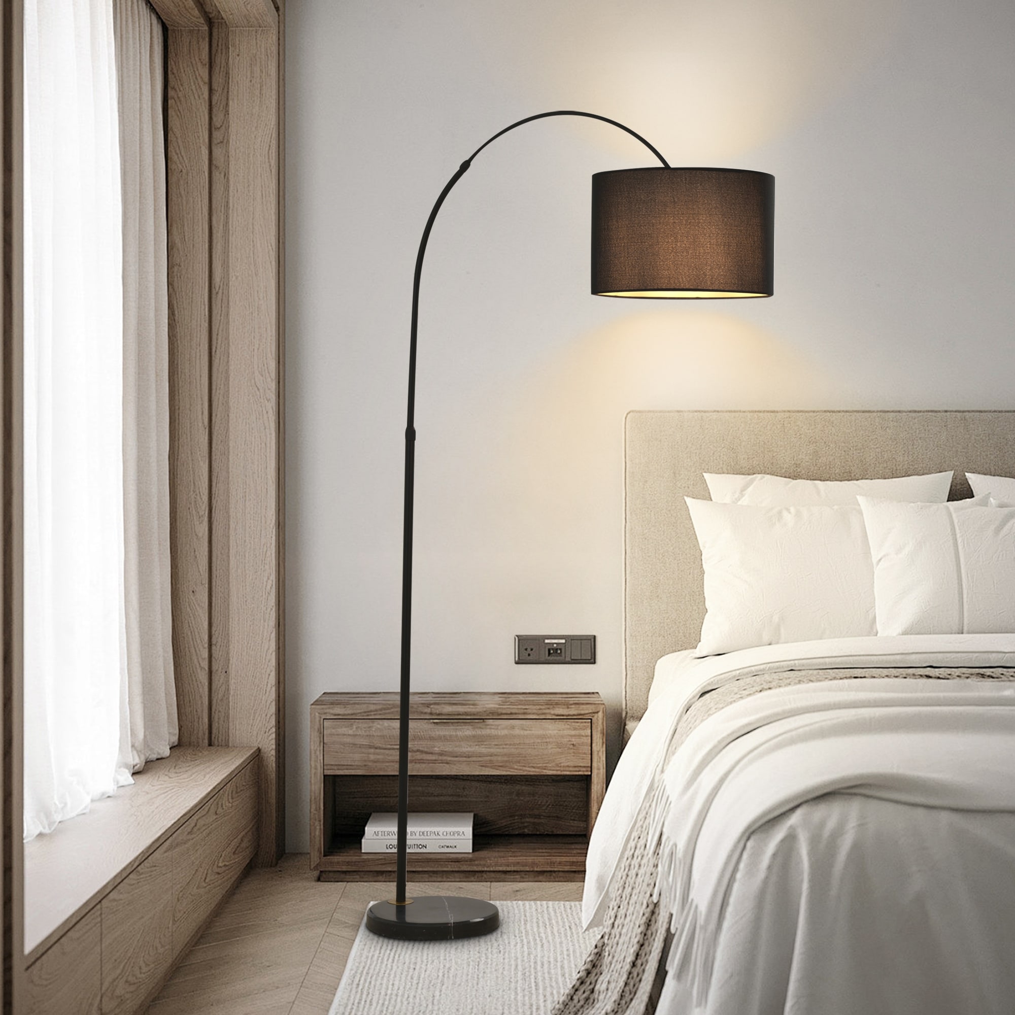 Arched Arc Tall Floor Lamp Floor Lamps for Living Room Bedroom Floorlamp 71 inch