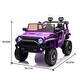 preview thumbnail 2 of 98, Kids Electric Truck with Trailer, 24V Battery, Bluetooth, MP3, Four-Wheel Suspension, for Off-Road Adventures
