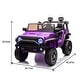 preview thumbnail 80 of 98, Off-Road 24V Electric Truck for Kids with LED Lights & MP3, Christmas Gift Idea Purple