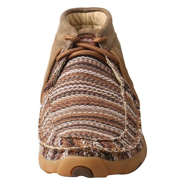 Shop Twisted X Casual Shoes Womens Driving Moc Fringe Canvas Multi
