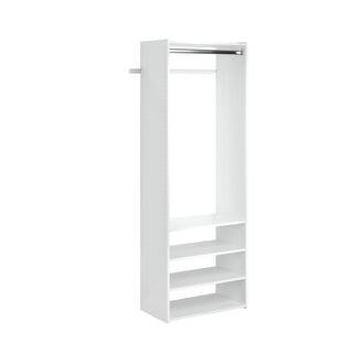 Easy Track Select Laminate Closet Tower Kit