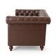 preview thumbnail 13 of 42, Brinkhaven Contemporary Button Tufted Loveseat with Nailhead Trim by Christopher Knight Home