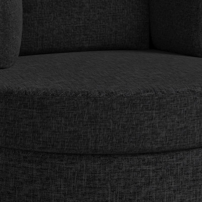 Swivel 34.7" Wide Comfortable Chenille Accent Chair (Set of 4)