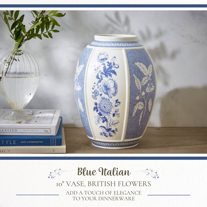 Spode Blue Italian Vase