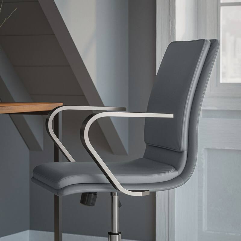 Designer Executive Swivel Office Chair with Arms