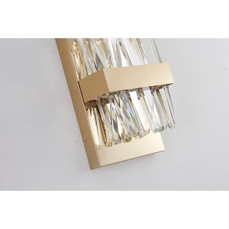 10" Gold Stainless Steel LED Wall Sconce