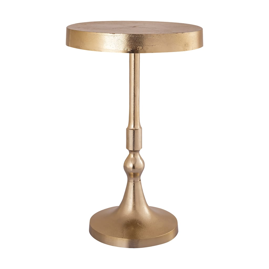 Elk Home Dalloway Gold Metal 13 Inch Wide Accent Table