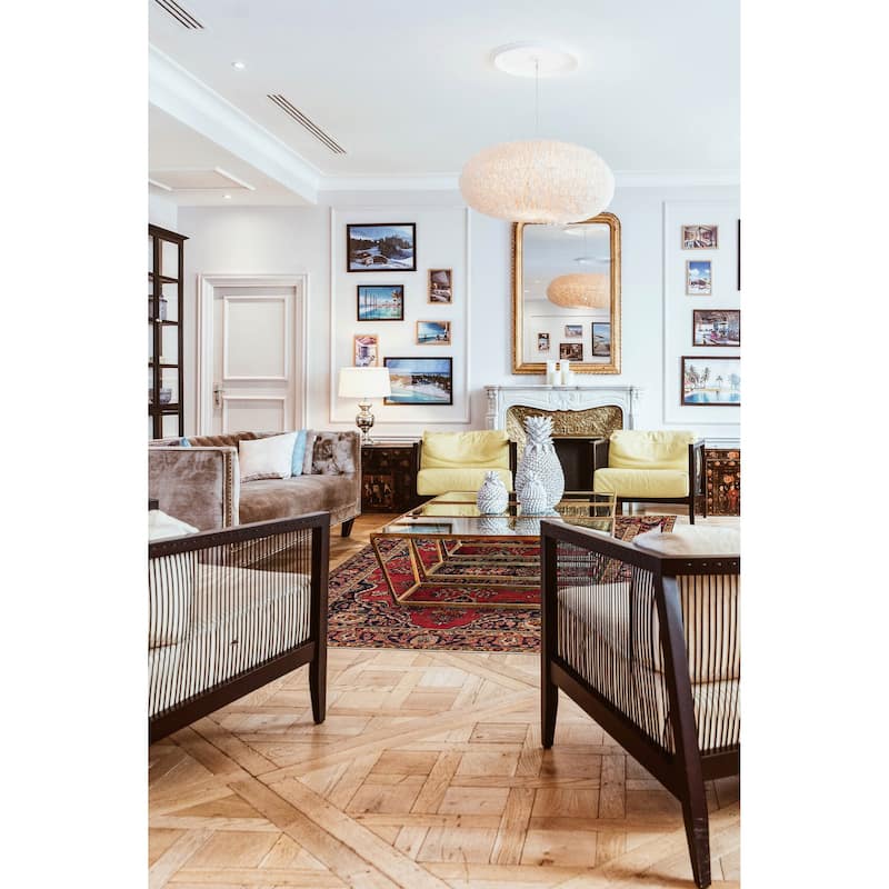 ECARPETGALLERY Hand-knotted Antalya Vintage Red Wool Rug - 6'9 x 9'6