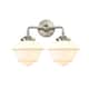 Option Brushed Satin Nickel / Matte White Cased