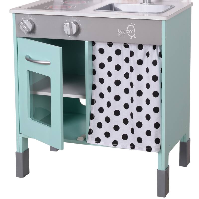 Teamson Kids - Little Chef Philly Modern Play Kitchen - Petrol