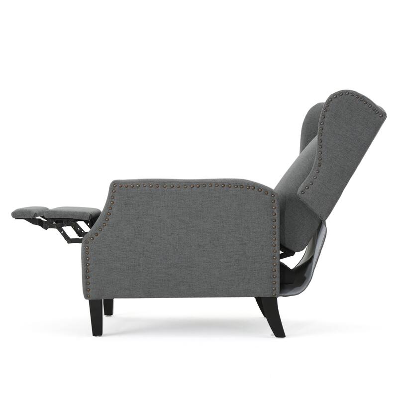 Wescott Wingback Pushback Recliner by Christopher Knight Home