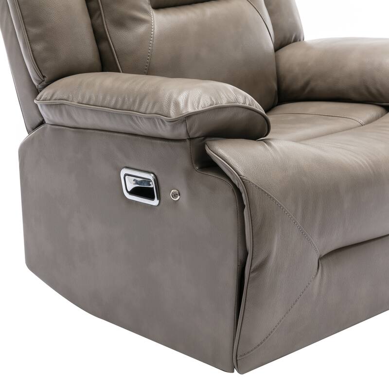 360° Swivel and Rocking Home Theater Recliner