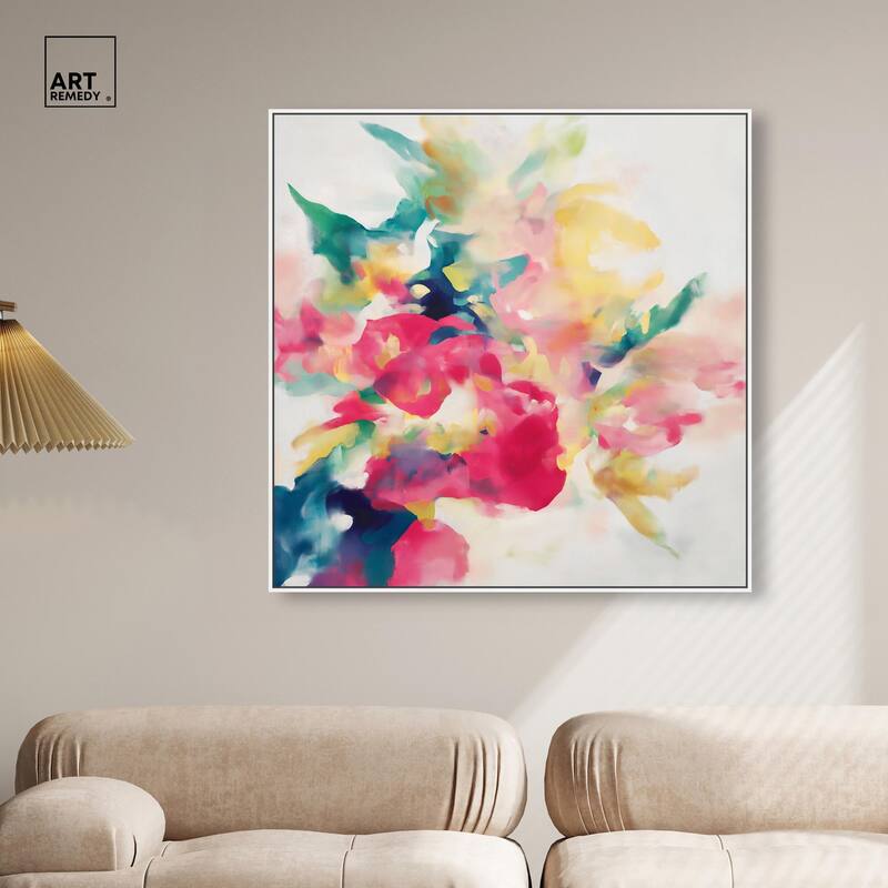 Essence of a Flower II Canvas by Art Remedy