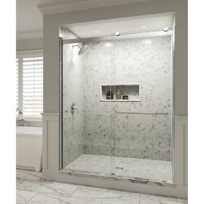 Basco RTLH05B5270CL Rotolo 70" High x 48" Wide Bypass Semi Frameless