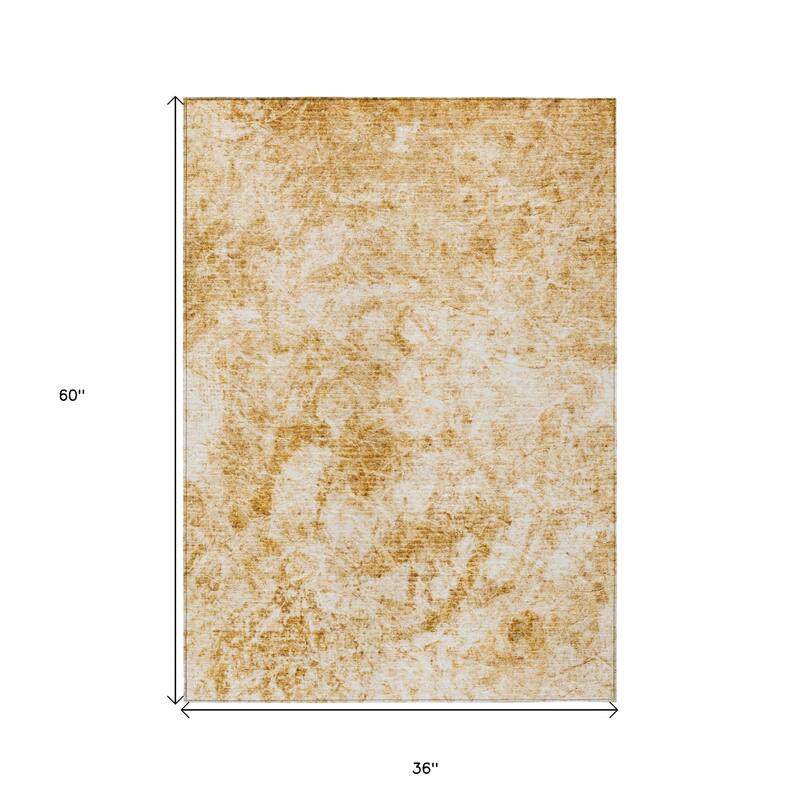 Cana Modern Art-Inspired Weather Resistant Classic Meets Modern Outdoor Rug