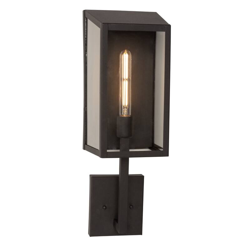 Sonesta Collection 1-Light Exterior Wall Light, Black