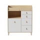 preview thumbnail 20 of 33, Versatile Nursery Changing Station with Ample Storage - White Dresser