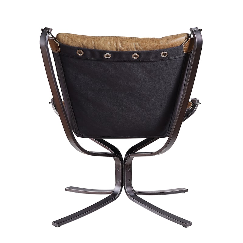 Meadowdale Button-Tufted Accent Chair with 4-Star Frame