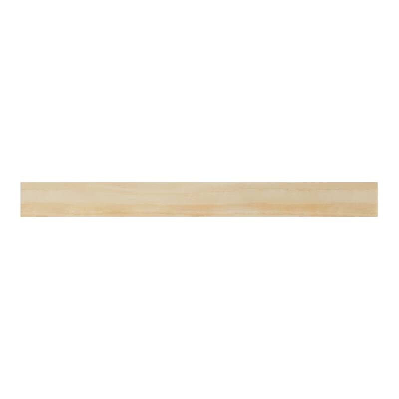 WM142: 1/4-in D x 3/4-in W x 96-in L Americraft Solid Hardwood Stain Grade Flat Screen Moulding