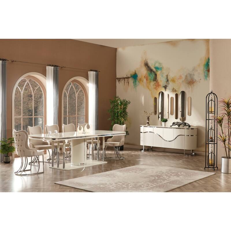 Pariset Traditional Dining Room Table