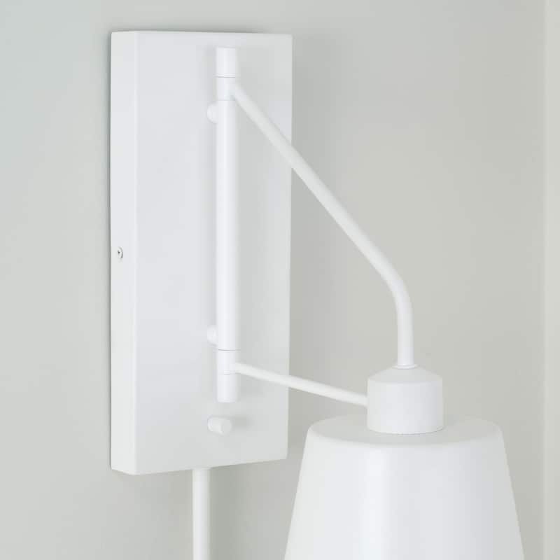 Alden 1-Light Sconce - 6.75"W x 24.5"H x 13"E