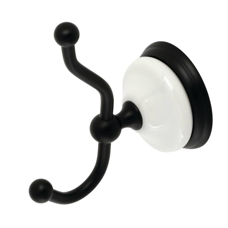 Kingston Brass Victorian Robe Hook - Matte Black