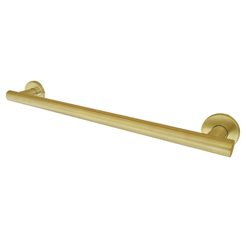 Berwyn 24-Inch x 1-1/4 Inch O.D Grab Bar - Brushed Brass