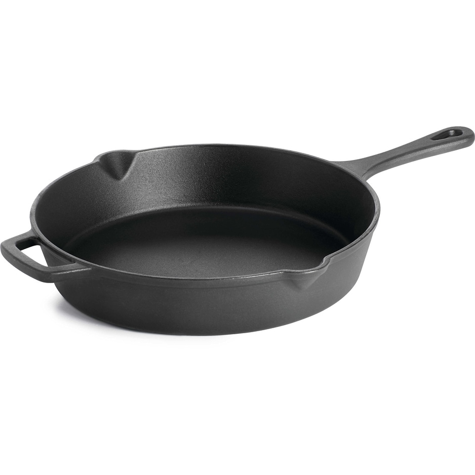 Napoleon 56058 9 1/2" Wide Cast Iron Frying Pan with Robust Handle