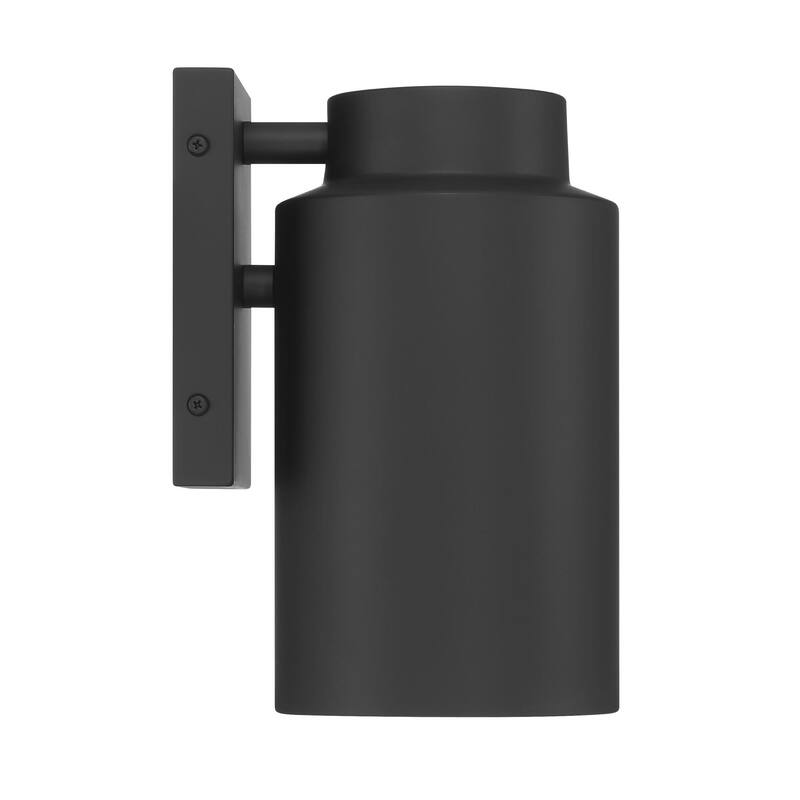 Hunter Kennicott Black Outdoor WeatherMax 11-Inch Wall Light - Pront Porch, Patio, Garage - Extreme Weather Resistant!