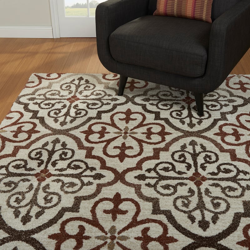 Gertmenian Maison Transitional Quality Polypropylene Plush Indoor Area Rug Collection