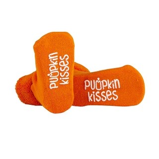 baby pumpkin socks