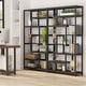 preview thumbnail 2 of 27, 8-Shelves Staggered Bookshelf Industrial Etagere Bookcase