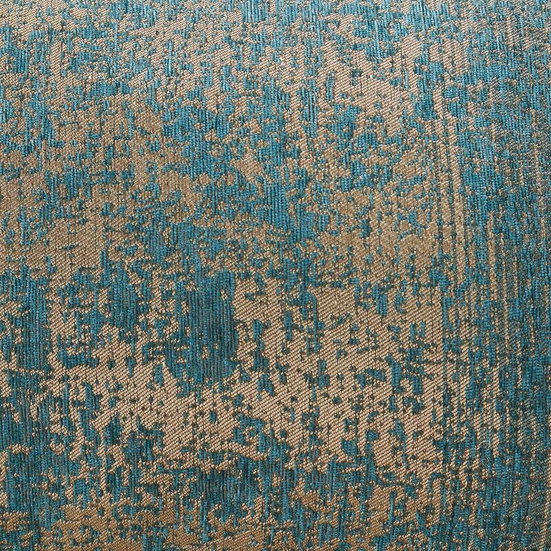 2-Piece Jacquard Chenille Zippered Lumbar Pillow Cover Set