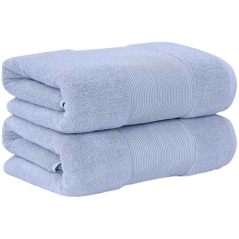 Modern Threads Air Cloud 2-Pack Oversized Bath Sheet Set