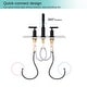 preview thumbnail 15 of 19, YASINU 8 Inch Luxury Widespread Bathroom Sink Faucet with Pop-Up Drain