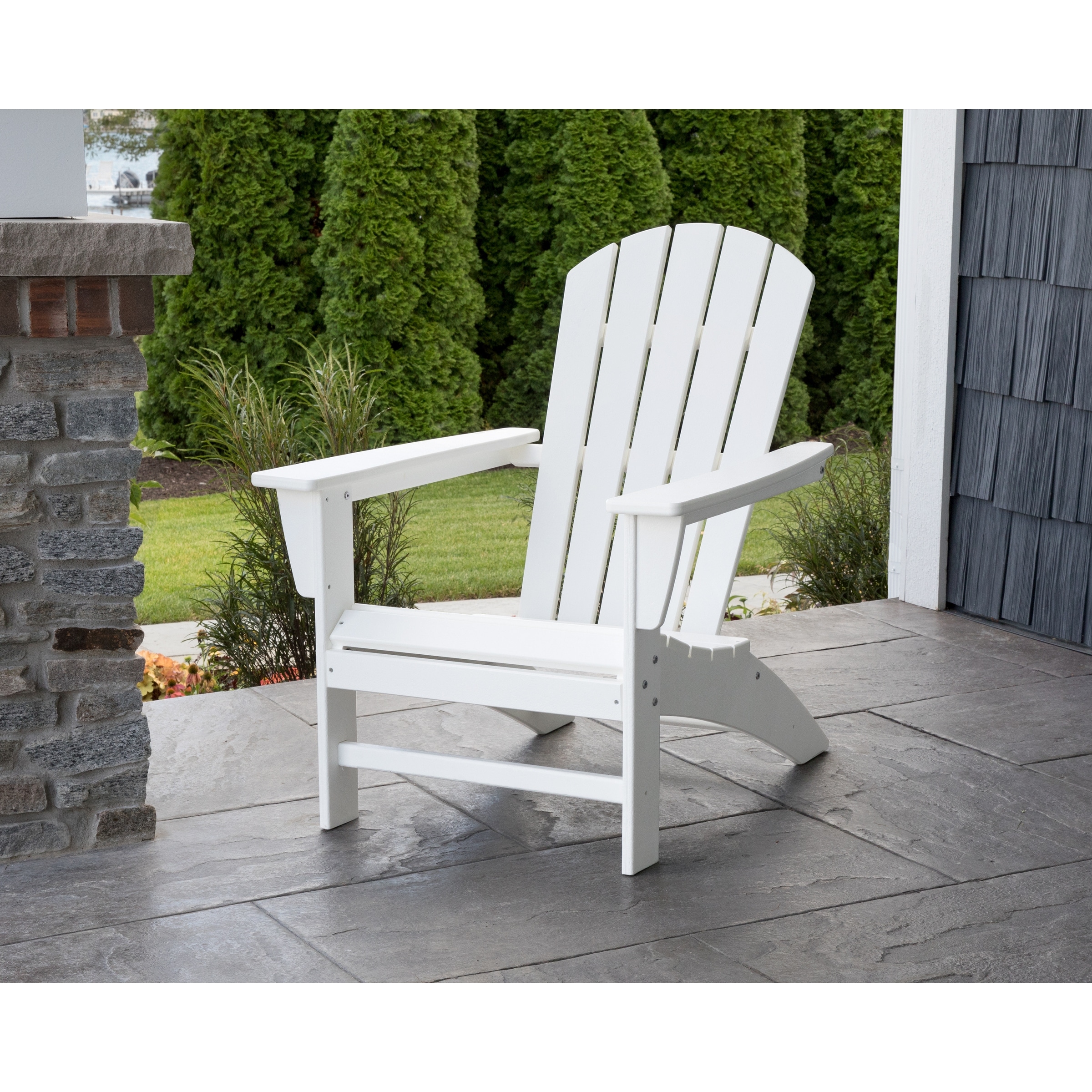 POLYWOOD Nautical Adirondack Polywood Chair