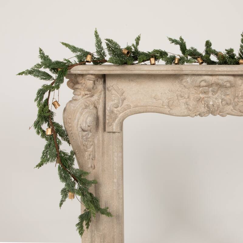 Metal Bell Garland with String