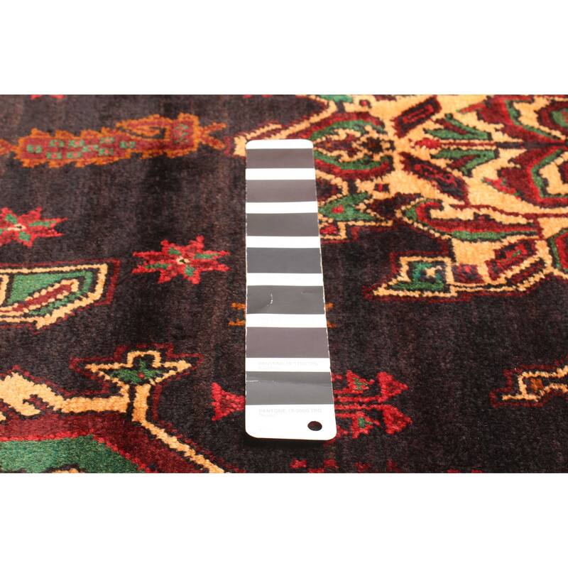 ECARPETGALLERY Hand-knotted Teimani Black Wool Rug - 2'9 x 4'8