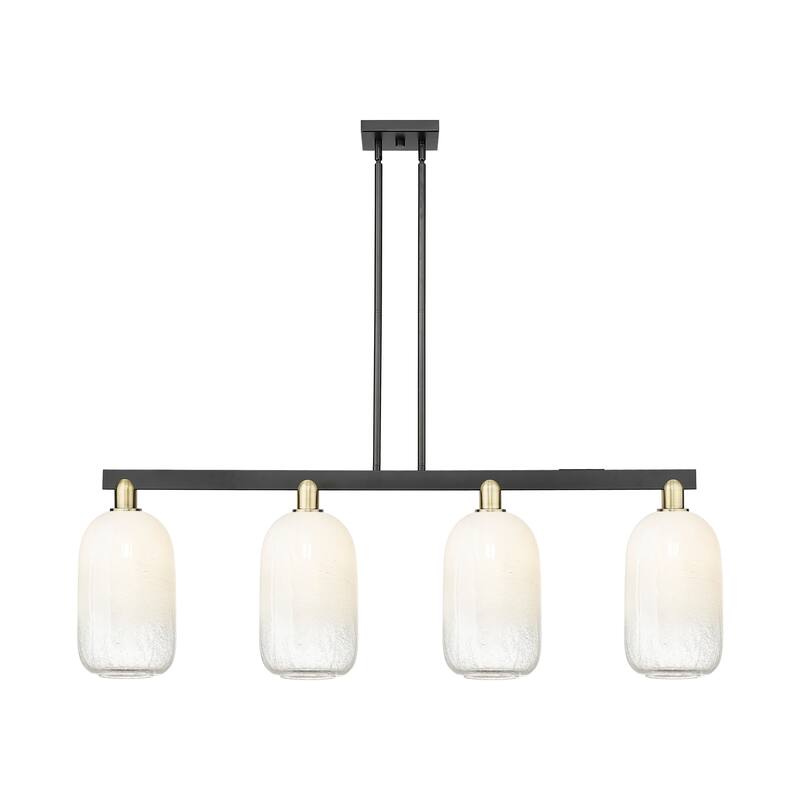 Innovations Lighting Urban Downtown - Brookhaven Cloche - 4 Light 48" Stem Hung Island Light