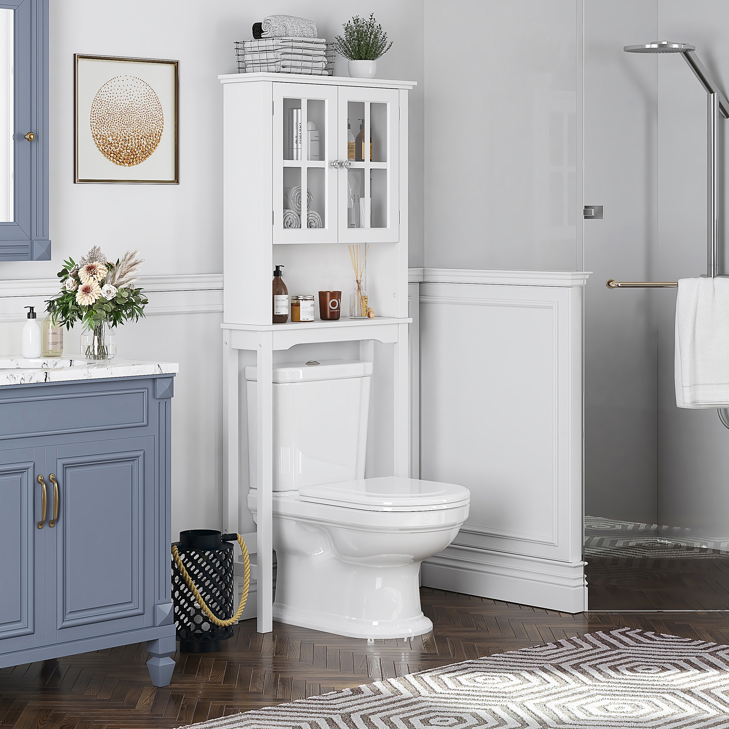 https://ak1.ostkcdn.com/images/products/is/images/direct/b4e35088e693029db3f5141d8f48d84798ef5dc2/Spirich-Home-Over-The-Toilet-Storage-Cabinet%2C-Bathroom-Shelf-Over-Toilet%2C-Bathroom-Space-Saver-Cabinet-with-Glass-Doors%2C-White.jpg