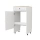 preview thumbnail 5 of 13, Anmytek Robot Vacuum Storage Cabinet with Drawer and Wheels Adjustable Charging Station Organizer