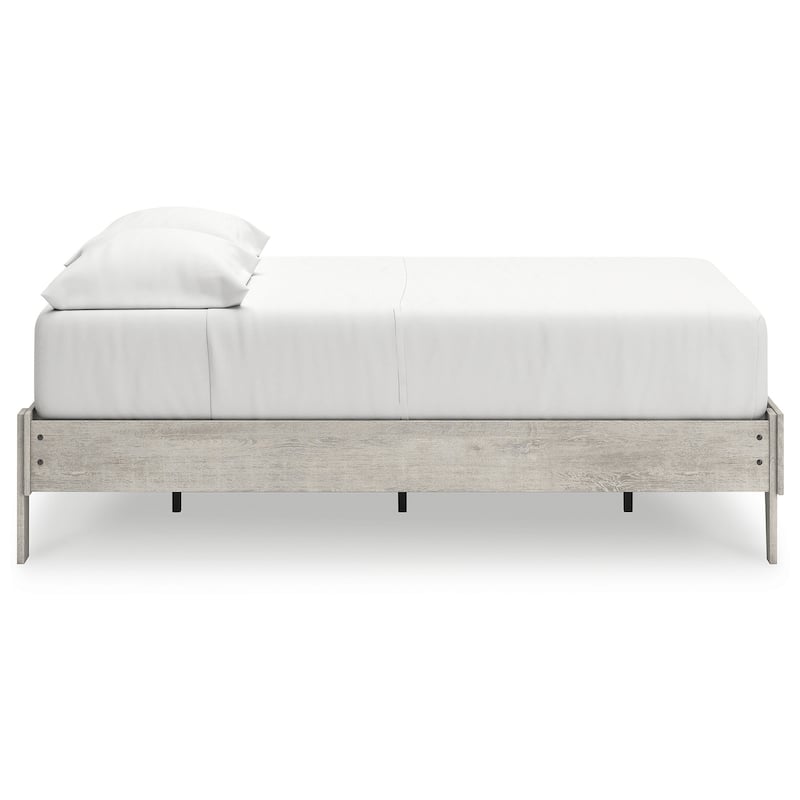 Signature Design by Ashley Shawburn Gray Platform Bed