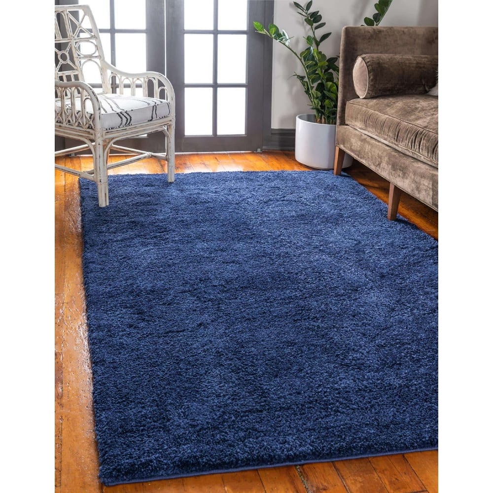 Solid/Striped Zoit Collection Area Rug