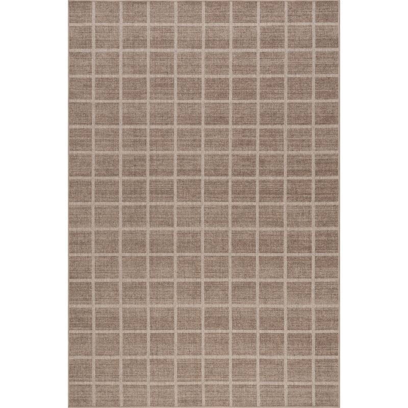 Nuloom Daena Checkered Machine Washable Area Rug