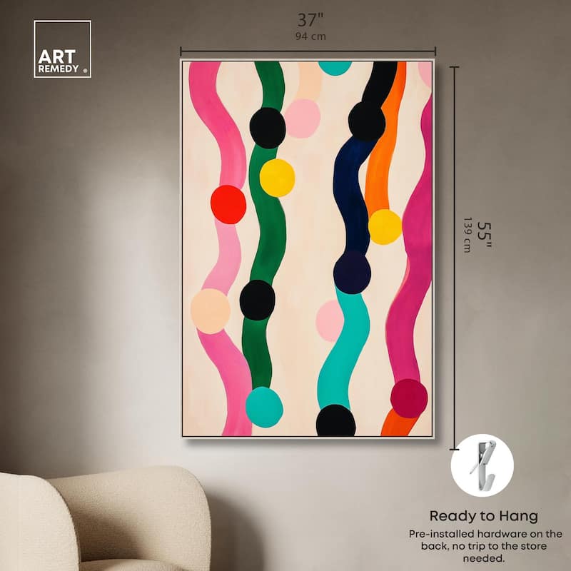 Pearl Colors I Canvas by Art Remedy