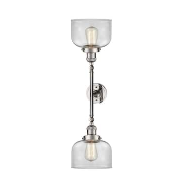 Innovations Lighting Large Bell 2 Light 23" Wide Bathroom Vanity Light
