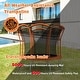 preview thumbnail 6 of 8, Unique Flower Shape Trampoline with Galvanized Steel Frame