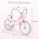 preview thumbnail 6 of 18, Gymax 18'' Kids Bike Toddler Bicycle w/ Training Wheels Hand & Coaster