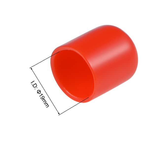 Rubber End Caps Round End Cap Cover Screw Thread Protectors for Screw