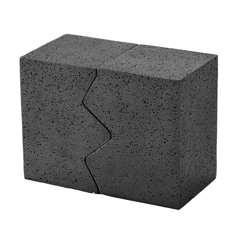 COSIEST Outdoor Concrete Side Tables (Set of 2) On Sale Bed Bath